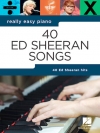 本当にやさしい・エド・シーラン40曲集（ピアノ）【Ed Sheeran – Really Easy Piano】