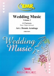 ウェディング曲集・Vol.2（クラリネット四重奏）【Wedding Music Volume 2】