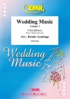 ウェディング曲集・Vol.2（サックス四重奏）【Wedding Music Volume 2】