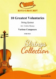 偉大な10のヴォランタリー集（弦楽五重奏）【10 Greatest Voluntaries】