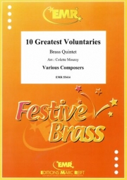 偉大な10のヴォランタリー集（金管五重奏）【10 Greatest Voluntaries】