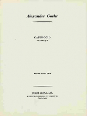 カプリチオ・Op.6（アレクサンダー・ゲール）（ピアノ）【Capriccio Op. 6】