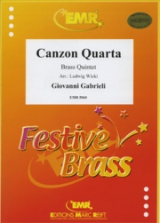 4声のカンツォン（ジョヴァンニ・ガブリエーリ）（金管五重奏）【Canzon Quarta】