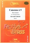カンツォーネ・à 5（ジョヴァンニ・ガブリエーリ）（金管五重奏）【Canzona à 5】