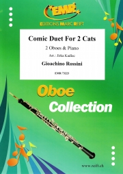 2匹の猫の愉快な歌（ジョアキーノ・ロッシーニ） (オーボエ二重奏+ピアノ)【Comic Duet For 2 Cats】