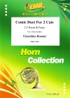 2匹の猫の愉快な歌（ジョアキーノ・ロッシーニ） (ホルン二重奏+ピアノ)【Comic Duet For 2 Cats】