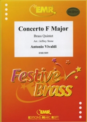協奏曲・ヘ長調（アントニオ・ヴィヴァルディ） (金管五重奏)【Concerto F Major】