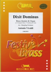 ディクシット・ドミヌス（アントニオ・ヴィヴァルディ） (金管五重奏+オルガン)【Dixit Dominus】