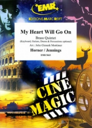 マイ・ハート・ウィル・ゴー・オン（映画「タイタニック」主題曲） (金管五重奏)【My Heart Will Go On】