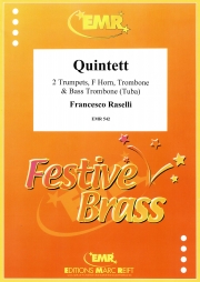 五重奏曲（フランチェスコ・ラゼリ） (金管五重奏)【Quintett】