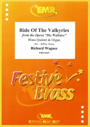 ワルキューレの騎行（リヒャルト・ワーグナー） (金管五重奏+オルガン)【Ride of the Valkyries】