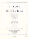 26の練習曲（シリル・ローズ）（クラリネット）【26 Etudes】
