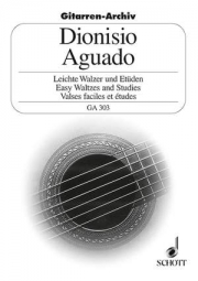 やさしいワルツとエチュード（ディオニシオ・アグアド）（ギター）【Leichte Walzer und Etüden】