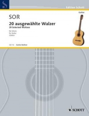20の厳選されたワルツ（フェルナンド・ソル）（ギター）【20 Selected Waltzes】