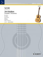 24の練習曲・Op.35・Vol.2（フェルナンド・ソル）（ギター）【24 Etudes, Op. 35 Volume 2】