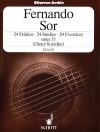 24の練習曲・Op.35・Vol.1（フェルナンド・ソル）（ギター）【24 Etudes, Op. 35 Volume 1】