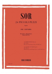 24の短い小品・Op.44（フェルナンド・ソル）（ギター）【24 Short Pieces, Op. 44】