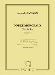 12のとてもやさしい小品・Vol.2（アレクサンドル・タンスマン）（ギター）【12 Morceaux très faciles Vol.2】