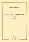 12のやさしい小品・Vol.2（アレクサンドル・タンスマン）（ギター）【12 Pièces faciles Vol.2】