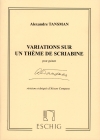 スクリャービンの主題による変奏曲（アレクサンドル・タンスマン）（ギター）【Variations on a Theme of Scriabin】