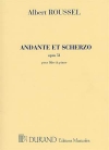 アンダンテとスケルツォ・Op.51（アルベール・ルーセル）（フルート+ピアノ）【Andante and Scherzo, Op. 51】