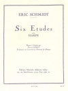 6つのエチュード（エリック・シュミット）（ハープ）【Six Etudes】
