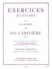 技術練習と練習曲（エドモンド・ラリヴィエール）（ハープ）【Exercices et Etudes】