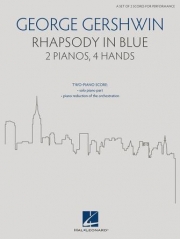 ラプソディー・イン・ブルー（2台のピアノための）（ピアノ二重奏）【Rhapsody in Blue For 2 Pianos, 4 Hands】