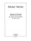 ソナチネ・Op.14（ミシェル・メルレ）（フルート+ピアノ）【Sonatine En 3 Mouvements Op.14】