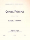 4つの前奏曲・Vol.1 （マルセル・トゥルニエ）（ハープ二重奏）【Four Preludes Vol. 1】