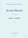 4つの前奏曲・Vol.2 （マルセル・トゥルニエ）（ハープ二重奏）【Four Preludes Vol. 2】