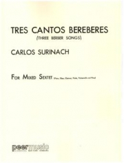 3つのベルベル人の歌（カルロス・スリナッチ）（ミックス六重奏）【3 Cantos Bereberes】