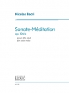 ソナタ・メディテーション・Op.106b（ニコラ・バクリ）（ヴィオラ）【Sonate-Méditation, Op. 106a】
