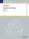 アンダンテとアレグロ・Op.58・No.1（リチャード・アーネル）（フルート+ピアノ）【Andante and Allegro op. 58/1】