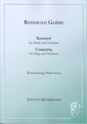 協奏曲（レインゴリト・グリエール）（ハープ+ピアノ）【Konzert】