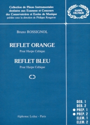 オレンジの反射と青の反射（ブルーノ・ロスィニョール）（ハープ）【Reflet Orange and Reflet Bleu】