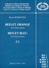 オレンジの反射と青の反射（ブルーノ・ロスィニョール）（ハープ）【Reflet Orange and Reflet Bleu】