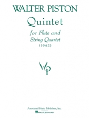 五重奏曲（ウォルター・ピストン）（フルート+弦楽四重奏）【Quintet】