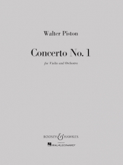 協奏曲・No.1（ウォルター・ピストン）（ヴァイオリン+ピアノ）【Concerto No. 1】