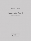 協奏曲・No.1（ウォルター・ピストン）（ヴァイオリン+ピアノ）【Concerto No. 1】