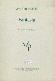 ファンタジア（ウォルター・ピストン）（ヴァイオリン+ピアノ）【Fantasia】