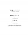 即興曲（ビクトリーノ・エチェバリア）（ヴァイオリン）【Improvisacion】
