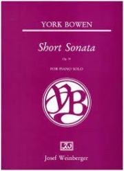 短いソナタ・Op.35（ヨーク・ボーエン）（ピアノ）【Short Sonata, Op. 35】