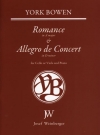 演奏会用アレグロとロマンス（ヨーク・ボーエン）（ヴィオラ+ピアノ）【Romance and Allegro de Concert】