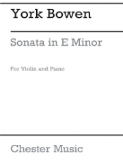 ソナタ・ホ短調（ヨーク・ボーエン）（ヴァイオリン+ピアノ）【Sonata in E Minor】