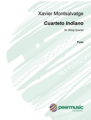 インドの四重奏曲（ハビエル・モンサルバーチェ）（弦楽四重奏）【Cuarteto Indiano】