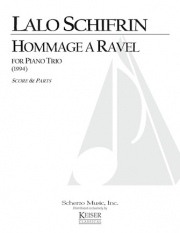 ラヴェルを讃えて（ラロ・シフリン）（弦楽二重奏+ピアノ）【Hommage a Ravel】
