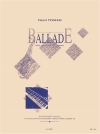 バラード（アンリ・トマジ）（ハープ+ピアノ）【Ballade】