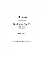 2つの小品・Op.60（J M・フランコ）（ハープ）【Dos Piezas Op.60】