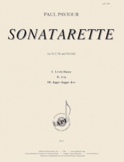 Sonatarette（パウル・パフィオール）（フルート+ピアノ）